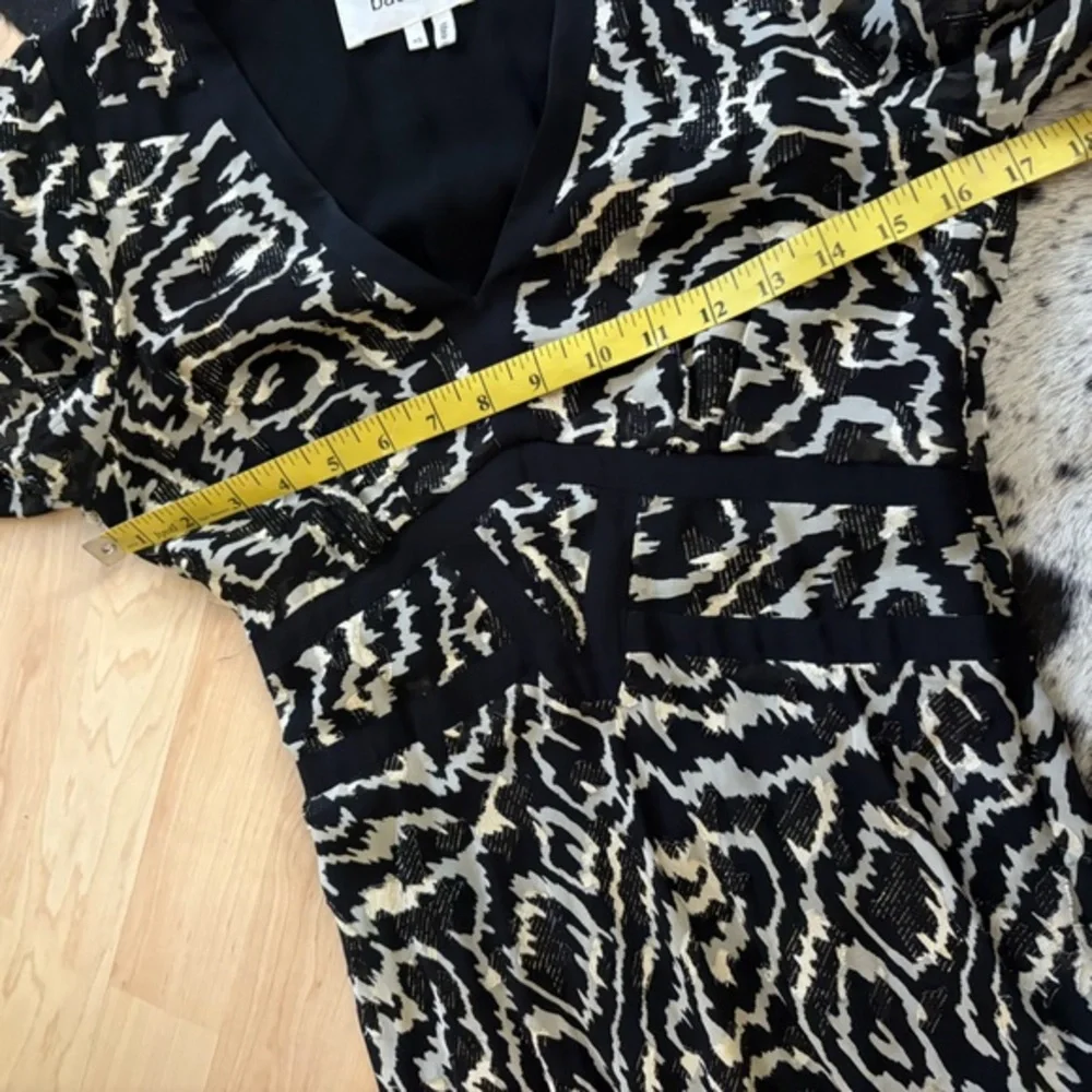 BA&SH‎ Adore Black Textured Midi Dress Size XS